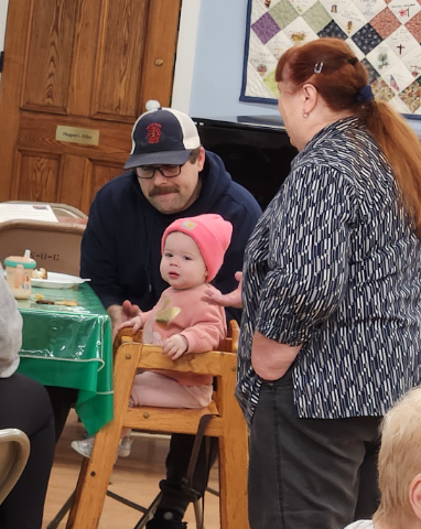 Pam and Baby Charlie Ritter